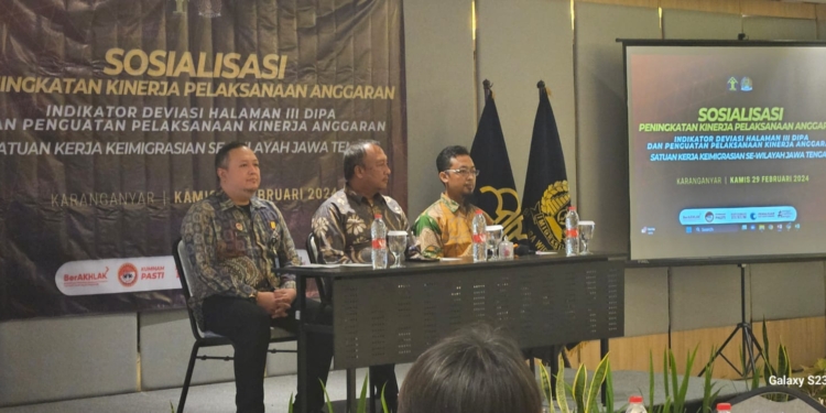 Jaga Kinerja Pelaksanaan Anggaran Berkualitas, Kantor Imigrasi Wonosobo Ikuti Penguatan Divisi Keimigrasian