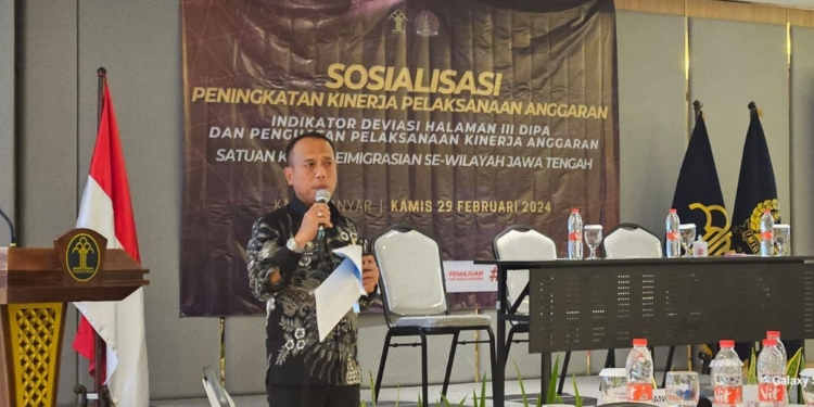 Jaga Kinerja Pelaksanaan Anggaran Berkualitas, Kantor Imigrasi Wonosobo Ikuti Penguatan Divisi Keimigrasian